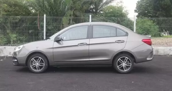 3rd Generation Proton Saga Sedan full side view