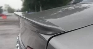 3rd Generation Proton Saga Sedan rear spoiler view