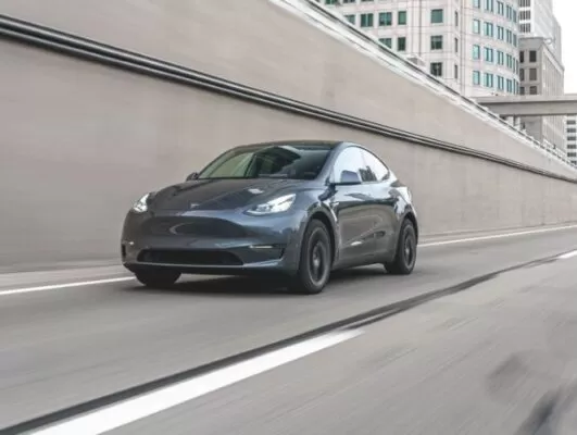 Tesla Model Y Smart SUV front view