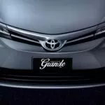 11th generation Toyota corolla Altis Grande front close view