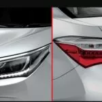 11th generation Toyota corolla Altis Grande headlamps and tail lights