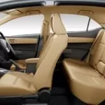 11th generation Toyota corolla Altis Grande sedan full interior view