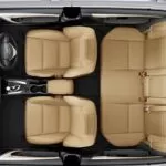 11th generation Toyota corolla Altis Grande upside interior view