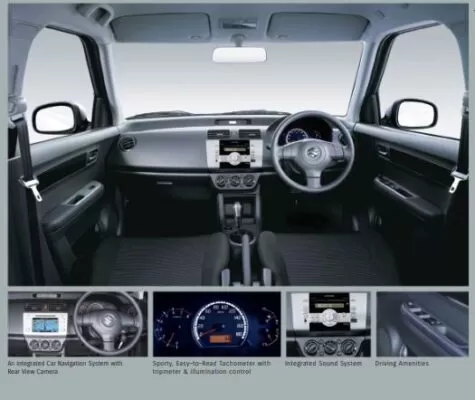 1st generation suzuki swift hatchback all interior features