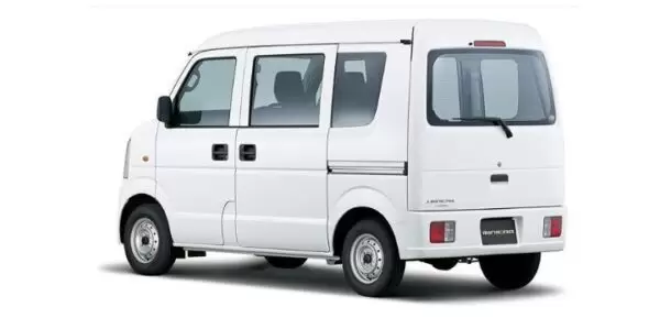 8th Generation Mitsubishi mini cab side rear view