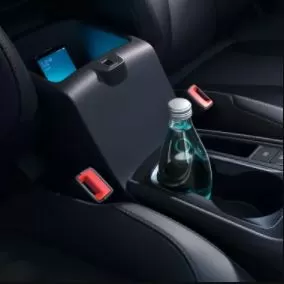 2nd Generation MG5 Sedan cup holder view