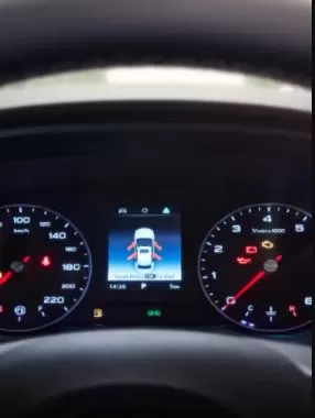 2nd Generation MG5 Sedan instrument cluster