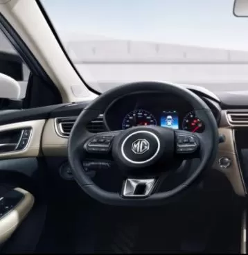 2nd Generation MG5 Sedan steering wheel view