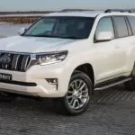 4th generation Toyota Land Cruiser Prado SUV front side view