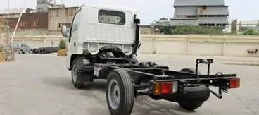 6th generation isuzu NHR pickup truck rear view 2