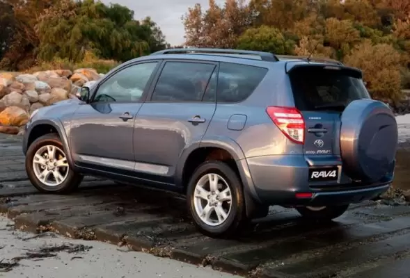 3rd generation Toyota Rav4 SUV beautiful view