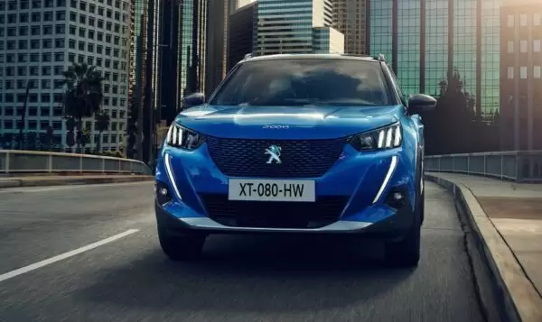 2nd Generation peugeot 2008 SUV front view