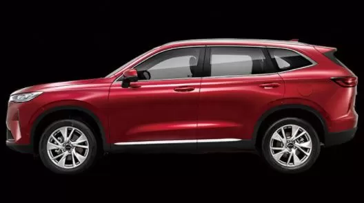 3rd generation haval h6 suv vivid body proportion