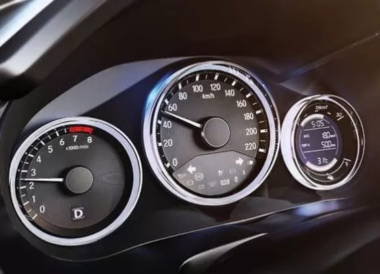 6th generation honda city sedan instrument cluster