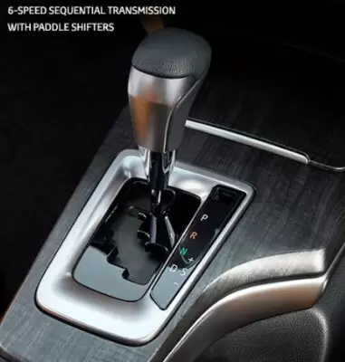 2nd generation facelifted toyota fortuner suv transmission view