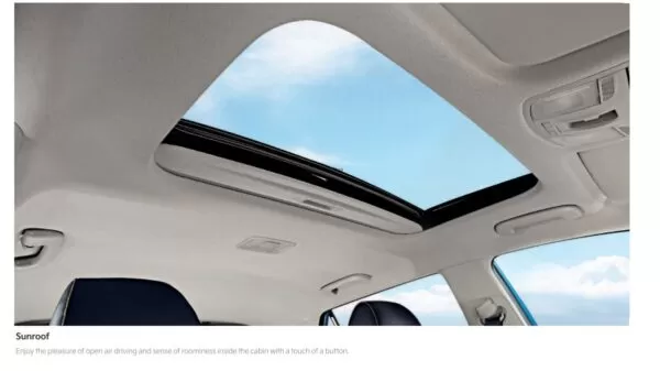 Kia Stonic Moon Roof View