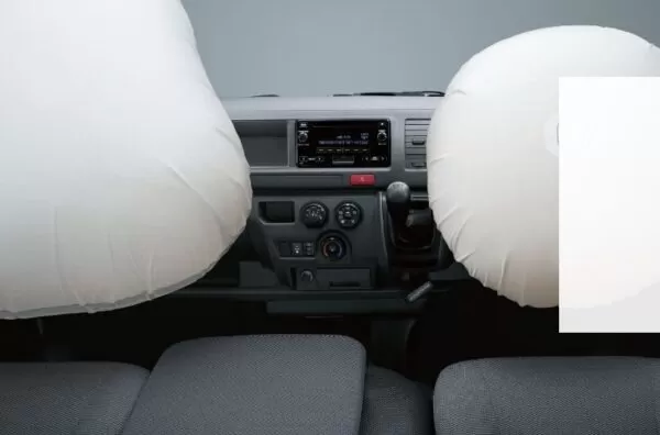 6th generation Toyota hiace van safety airbags