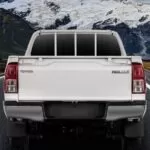 8th generation Toyota hilux single cabin pickup truck full rear view