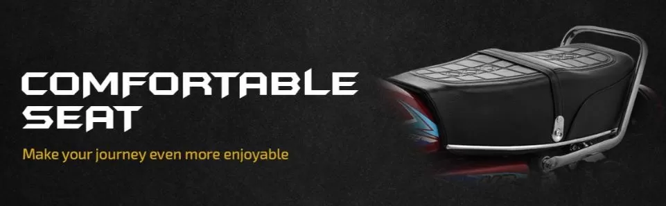 unique UD 125 Motorcycle comfortable seat