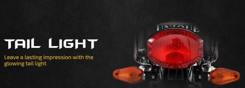 unique UD 125 Motorcycle tail light