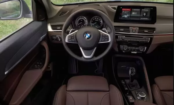 BMW X1 SUV 2nd Generation steering wheel infotainment and controls