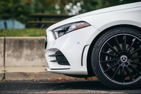 Mercedes Benz A Class 4th Generation sedan wheels and sensors