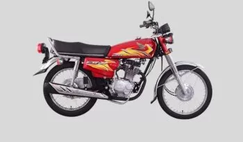 honda CG 125 bike full side view