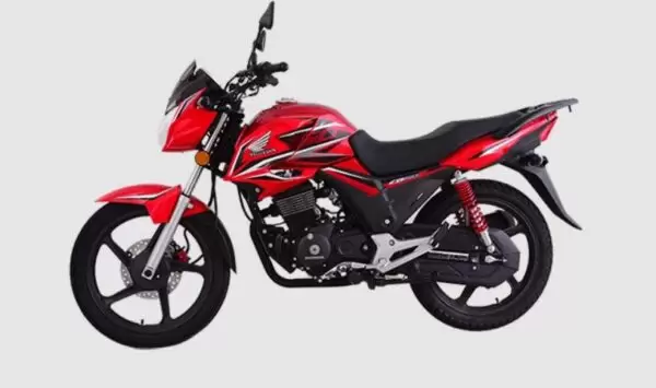 honda cb 150f motor bike side view 2