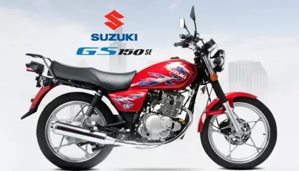 suzuki gs 150 motor bike full side view