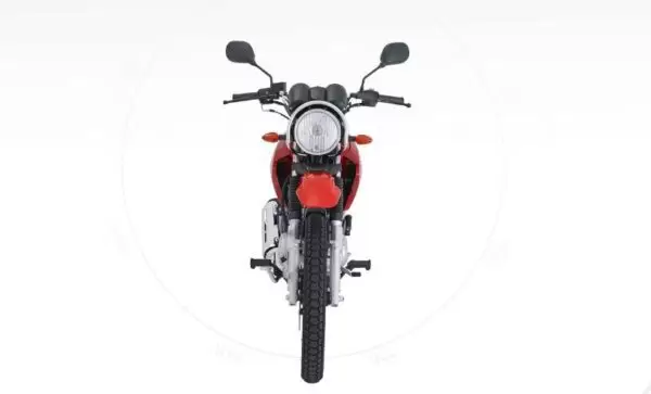 yamaha ybr 125G motor bike full front view