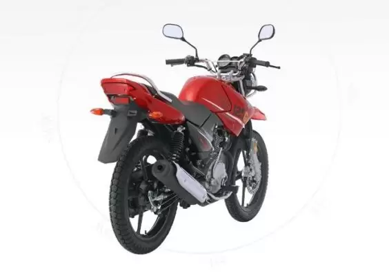 yamaha ybr 125G motor bike full rear view