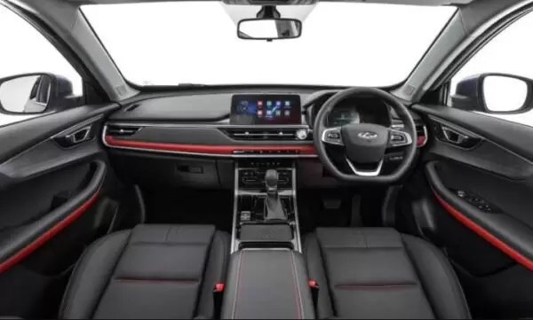 Chery Tiggo 4 pro SUV front cabin interior view full