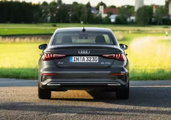 Audi A3 Sedan 4th Generation full rear view