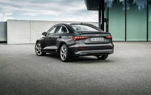 Audi A3 Sedan 4th Generation side and rear view
