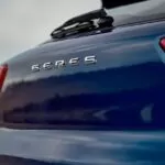 DFSK Seres 3 EV SUV 1st Generation rear close view