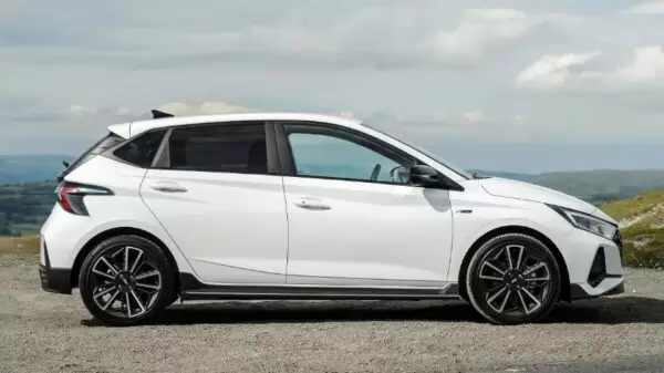 Hyundai i20 hatchback 3rd generation full side view