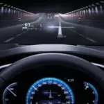 Toyota Corolla Altis Hybrid Sedan 12th Generation headup display view