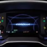 Toyota Corolla Altis Hybrid Sedan 12th Generation instrument cluster view