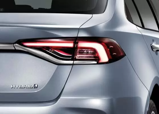 Toyota Corolla Altis Hybrid Sedan 12th Generation tail light view