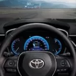 Toyota Corolla Altis Hybrid Sedan 12th Generationsteering wheel and instrument cluster