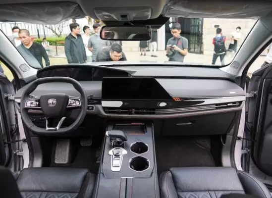 changan Uni K SUV 1st Generation front cabin interior view