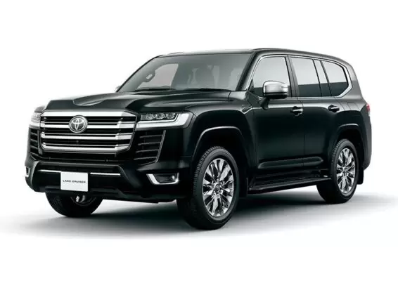 Toyota Land Cruiser SUV J300 Series full exterior view