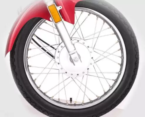 Yamaha YB 125 Z Motor Bike Spoke wheel and wide rim
