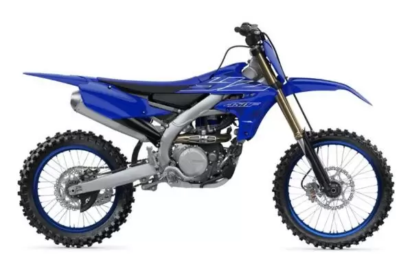 Yamaha YZ450F Motocorss Motorcycle full side view