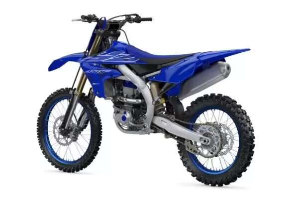 Yamaha YZ450F Motocorss Motorcycle rear side view