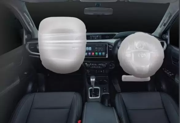 Toyota Hilux Revo Rocco Pickup truck front airbags