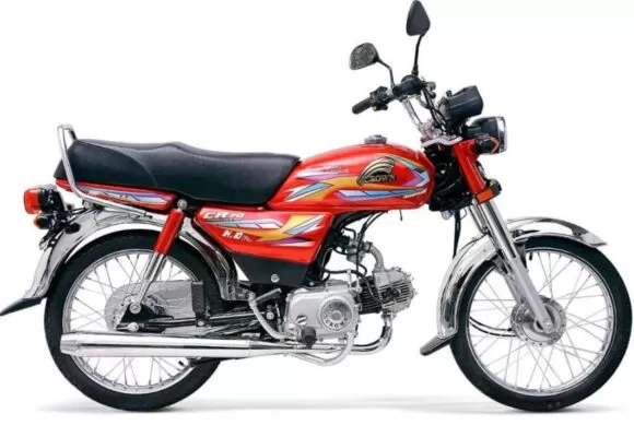 Crown CR 70 HD Plus Red full side view