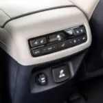 Hyundai Palisade SUV 1st Generation Facelift rear climate control buttons