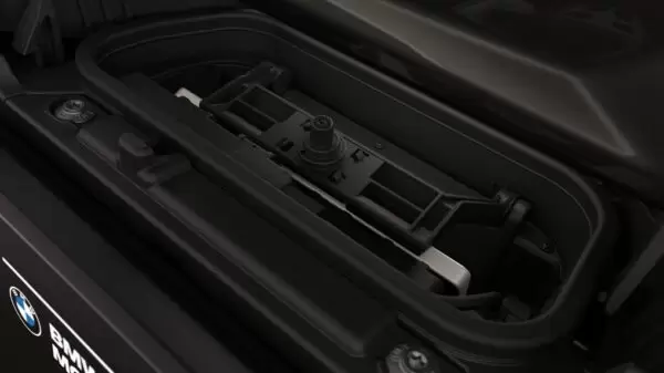 BMW K 1600 GT Redesigned Sports Motorcycle Integrated smartphone charging compartment