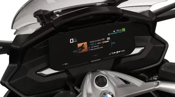 BMW K 1600 GT Redesigned Sports Motorcycle Sound enhancing audio system 2.0